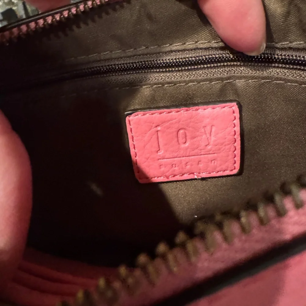 New! Joy Susan Vegan Leather Mini Crossbody Wristlet Clutch Pink Women's Bag
